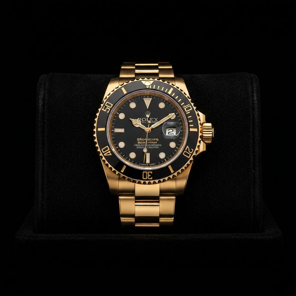 Montre Cuir Marron Vintage